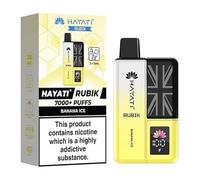 Hayati Rubik 7k Rechargeable, Reusable 7K (pack of 1), Type-C (Banana ice)