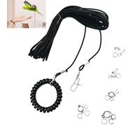 Hayaww 6 m Parrot Lead Bird Lead Pet Parrot Bird Harness Parrot Harness Pet Anklet Parrot Stand Anklet Parrot Fly Rope for Indoor and Outdoor Use (6M)