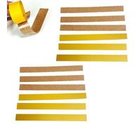 Hayaww Pack of 12 self-adhesive cork strips, equine cork strips, self-adhesive for adjusting the hat size for optimising fit, hat band, cork insert for hats made of felt straw, multicoloured, One Size