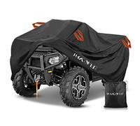 HAYCOVER ATV Cover Waterproof Heavy Duty 210D Oxford Large Quad Bike Cover for Vehicle, Scooter, Motorcycle Outdoor Storage Dust Rain UV Protection 210L*120W*115H CM