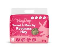 HayDay Sweet & Munchy Ryegrass Hay 1kg