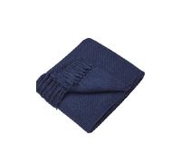 'Hayden' Eco-Friendly Throw Drift Home Navy 130cm x 180cm