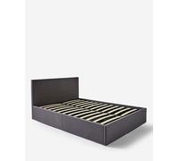 Hayden Fabric Ottoman Bed Frame Essential Collection|JD Williams Hayden Fabric Ottoman Bed Frame Charcoal KINGSIZE