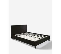 Hayden Velvet Bed Frame JD Williams Hayden Velvet Bed Frame Black KINGSIZE