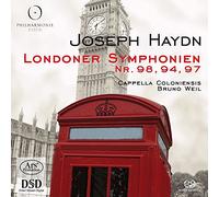 HAYDN/CAPPELLA COLONIENSIS/WEIL - Joseph Haydn: London Symphonies Vol. 2: Symphonies Nos. 94, 97 & 98