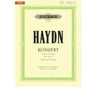 Haydn: Concerto No. 2 in G Hob.VIIa/4 (Violin and Piano) (EP9952): Additional Solo Part Ed./With Cadenzas (Edition Peters)