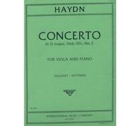 Haydn Franz Joseph Concerto in D Major Hob VIIb:2 Viola Piano by F.A. Gevaert And Alfred Spitzer