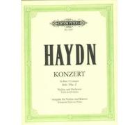 Haydn Franz Joseph Concerto No2 in G Major Hob VIIa:4 Violin and Piano by Ferdinand Kuchler Peters
