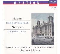George Guest - HAYDN:HARMONIEMESSE+MOZART VESPERS K321
