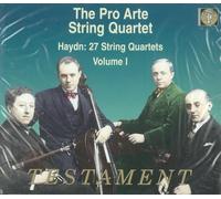 Haydn, J. - 27 String Quartets Vol. 1 (Pro Arte String Quartet)