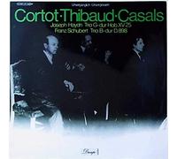 Haydn, Joseph - Trio g dur Hob. XV 25 und Trio b dur D. 898. Cortot, Thibaud, Casals Mono