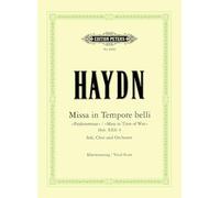 Haydn: Mass in C 'Paukenmesse' Hob.XXII/9 (Vocal Score) (EP8582): For Satb Soli, Choir and Orchestra (Edition Peters)