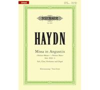 Haydn: Missa in Angustiis Hob. XXII:11 Nelson Mass (Vocal Score) (EP8990) (Edition Peters)