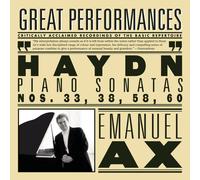 Haydn: Piano Sonatas Nos. 33, 38, 58 & 60 (CD) Emanuel Ax (US IMPORT)