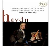 HAYDN/QUARTETTO ESTERHAZY: STRING QUARTETS OP 20 NOS. 2 & 4 - CD