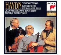HAYDN/RAMPAL/STERN/ROSTROPOVICH: LONDON TRIOS 1-4/DIVERTISMENT - CD