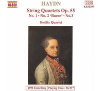 Kodály Quartet – Haydn: String Quartets Op.55 Nos. 1–3 – CD – NAXOS