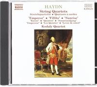 Haydn: String Quartets 61, 62, 63 (Emperor, Fifths, Sunrise) (1991-03-22)