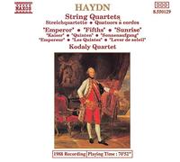 Haydn: String Quartets 61, 62, 63 (Emperor, Fifths, Sunrise)