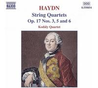 Haydn String Quartets, Op. 17, Nos. 3, 5, and 6