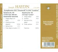 HAYDN: SYMPHONIE 103 'DRUMROLL'; SYMPHONIE 104 'LONDON' NEW CD