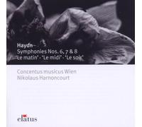 Haydn : Symphonies Nos 6 "Le Matin", 7 "Le Midi", 8 "Le Soir"