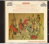 Haydn: Symphony No 100 (Military); No 101 (Clock) & No 22 (The Philosopher)