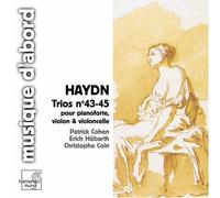 Haydn: Trios Nos 43-45 (Hob XV: 27-29) [Vol 5] /Cohen ??? H??barth ??? Coin