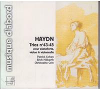 Haydn: Trios Nos 43-45 (Hob XV: 27-29) [Vol 5] /Cohen · Höbarth · Coin
