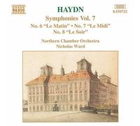 HAYDN / WARD / NORTH - SYMPHONIES 7 - cd - G3z