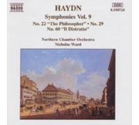 HAYDN/WARD/NORTHERN CHAMBER ORCHESTRA: SYMPHONIES 22 29 & 60 - CD