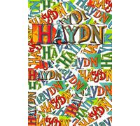 Haydn's Notebook: Personalised Notebook For Men And Boys Called Haydn | 120 Lined Pages | 6x9 inch Size