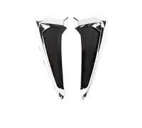 HAYDSUQYT Front Side Air Vent Covers For Bmw F15 X5M F85 2014-2018 | Car Shark Gills Side Fender Vent Stickers(Silver No Logo)