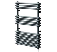 Hayes Designer Electric Towel Rail | Anthracite | Mild Steel | 832mm x 600mm