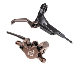 Hayes Dominion A2 Regular Reach Disc Brake Kit - Black / Bronze / 180cm Hose