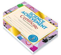 Hayes School Publishing VA671 Science Achievement- Set of 30 8.5 X 11 Certificates