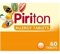 Hayfever & Allergy Antihistamine for Hayfever, Dust, Pets, and Hives | 60 Tablets
