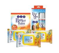 Hayfever Relief Set | Hayfever Wipes (90 Count), Nasal Mist Spray 15ml & Barrier Balm 30ml | Everyday Allergy Support