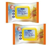 Hayfever Relief Wipes | Remedy for Hay Fever 30 Wipes | Resealable Pack | Suitable for Face and Hands | Pack of 2 (60 Wipes in Total)