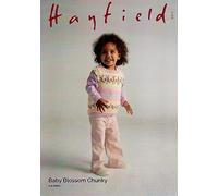 Hayfield Baby Blossom Chunky Knitting Pattern - 5571 Vest Top, 1-4 Years