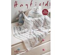 Hayfield Baby Blossom DK Crochet Pattern - 5231 Blanket