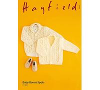 Hayfield Baby Bonus Spots DK Knitting Pattern - 5442 Cardigans