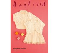 Hayfield Baby Bonus Spots DK Knitting Pattern - 5444 Boleros