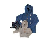 Hayfield Baby Chunky Hooded Boy's Duffle Coat Knitting Pattern 4486 by Sirdar/Hayfield