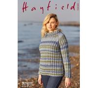 Hayfield Bonanza Chunky Knitting Pattern - 10049 Sweater