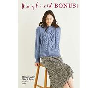 Hayfield Bonus Aran Knitting Pattern - 10321 Sweater