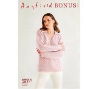 Hayfield Bonus Aran Knitting Pattern - 10612 Ladies Sweater