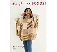 Hayfield Bonus Chunky Tweed Knitting Pattern - 10344 Poncho