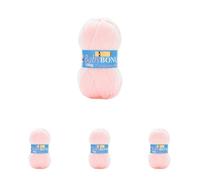 Hayfield Bonus DK Double Knitting, Baby Pink (851), 100g by Sirdar (Pack of 4)