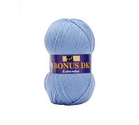 Hayfield Bonus DK Double Knitting, Cornflower (610), 100g by Sirdar